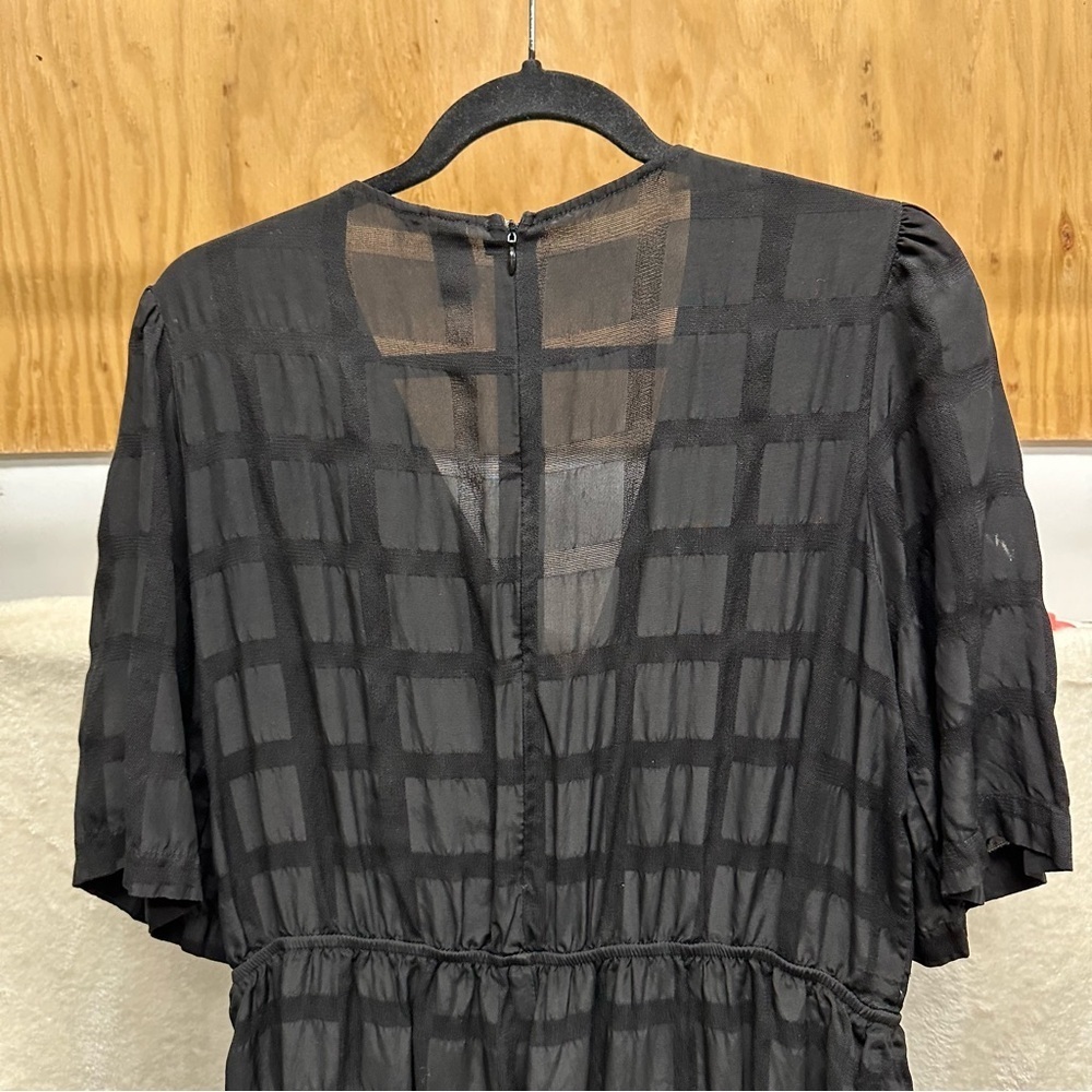 ANTHROPOLOGIE Dolan Left Coast Maia Surplice Jumpsuit M Missing Belt - Picture 5 of 10